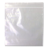 Fantapak Reloc Zippit Plastic Zipper Bags, 6" x 6", Clear, 1,000/Box (MGPMGZ2P0606) Box of 1000