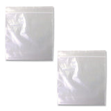 Fantapak Reloc Zippit Plastic Zipper Bags, 6" x 6", Clear, 1,000/Box (MGPMGZ2P0606) Box of 1000