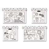 At Play Color in Toy Box, Sports Design, 1 Section, 5.25 cu ft, 28" x 18" x 18", White/Black (FEL1231601) Each