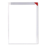 Easy Clic Sub-Zero Signage Pocket, 8.5 x 11 Insert, Clear Frame, 10/Pack (TFI19478110) Each