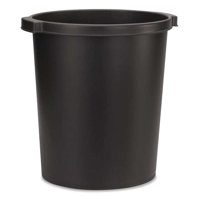 Re-solution Commerical Waste Paper Bin, 4.5 gal, Plastic, Black (TFI2292860990) Each