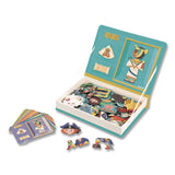 Janod® Magneti'books, History, 72 Pieces (12 Cards, 60 Magnetic Shapes), Ages 3 to 8 (JUYJ02598) Each