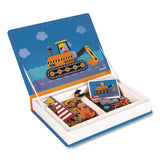 Janod® Magneti'books, Racers, 68 Pieces, (18 Cards, 50 Magnetic Shapes), Ages 3 to 8 (JUYJ02715) Each