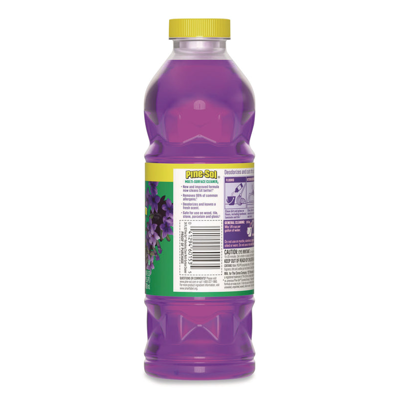 Pine-Sol Multi-Surface Cleaner Concentrated, Lavender Clean, 24 oz Bottle, 12/Carton (CLO60153CT) Case of 12