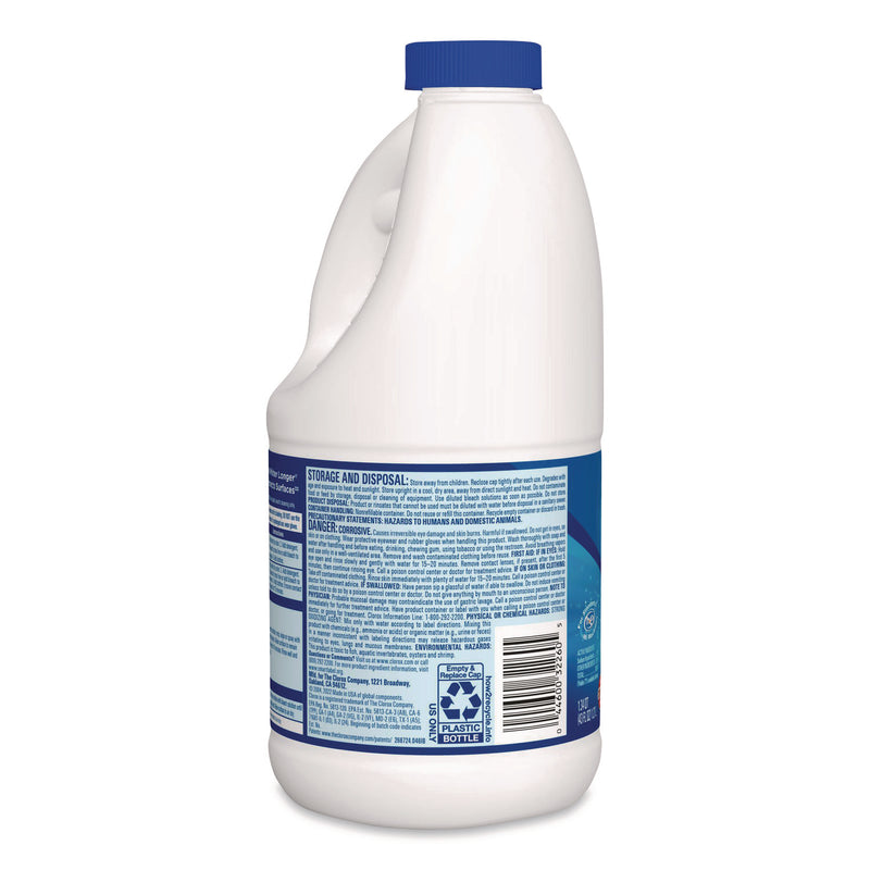 Concentrated Regular Disinfecting Bleach, 43 oz Bottle (CLOCLO32260) Each