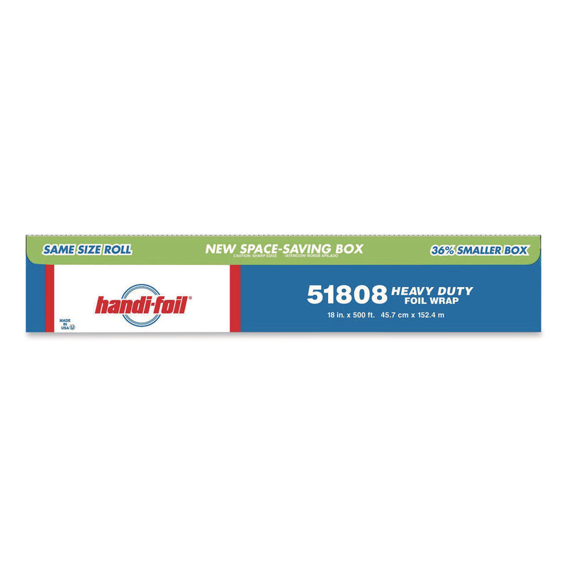 Heavy Duty Aluminum Foil, 18" x 500 ft (HFA51808) Each