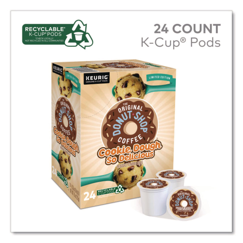 The Original Donut Shop Cookie Dough So Delicious K-Cups, 24/Box (GMT9534) Box of 24