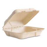 Nourish Molded Fiber Takeout Containers, Compostable, 9 x 9 x 3, White, Sugarcane, 200/Carton (VEGVWHC91NFA) Case of 200