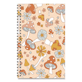 House of Doolittle™ Recycled Non-Dated Monthly/Weekly Planner, Mushrooms, Multicolor Cover, Undated (HOD212140) Each