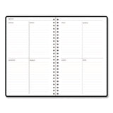 House of Doolittle™ Recycled Non-Dated Monthly/Weekly Planner, Abstract Faces, Black/White Cover, Undated (HOD212141) Each