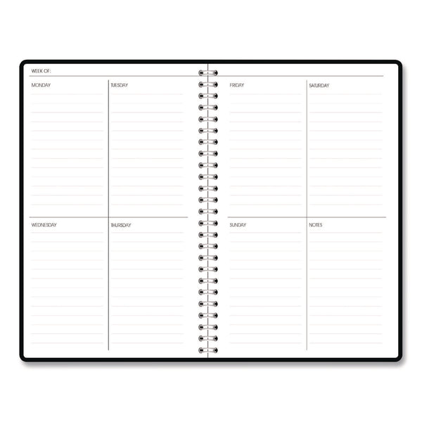 House of Doolittle™ Recycled Non-Dated Monthly/Weekly Planner, 70's Stripes, Multicolor Cover, Undated (HOD212142) Each