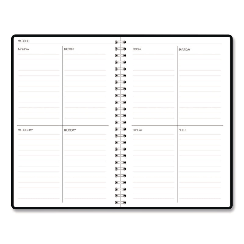 House of Doolittle™ Recycled Non-Dated Monthly/Weekly Planner, 70's Stripes, Multicolor Cover, Undated (HOD212142) Each