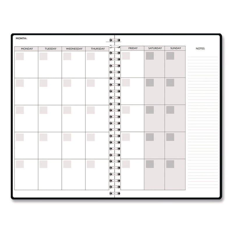 House of Doolittle™ Recycled Non-Dated Monthly/Weekly Planner, 70's Stripes, Multicolor Cover, Undated (HOD212142) Each
