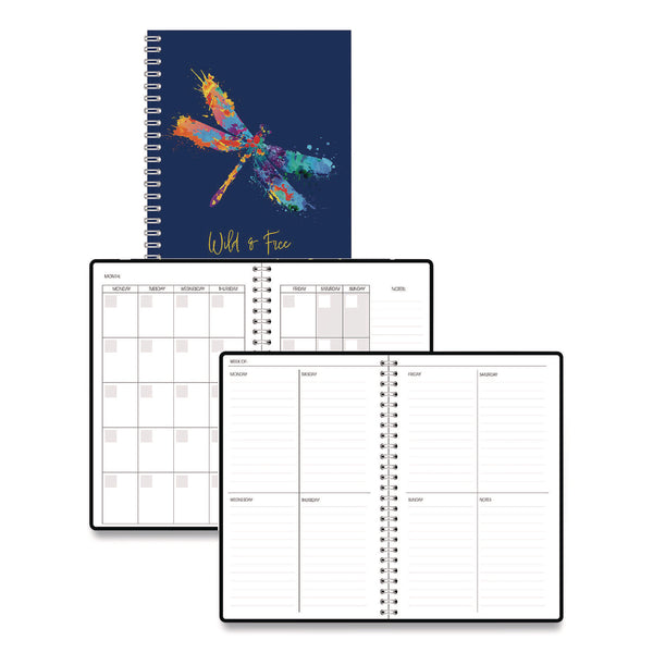 House of Doolittle™ Recycled Non-Dated Monthly/Weekly Planner, Wild and Free, Multicolor Cover, Undated (HOD212146) Each