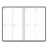 House of Doolittle™ Recycled Non-Dated Monthly/Weekly Planner, Fall Floral, Multicolor Cover, Undated (HOD212147) Each