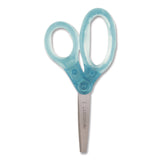 Westcott® Jellies Kids Scissors, 5" Long, Straight Assorted Handle Colors, 12/Pack (ACM67548) 1 Dozen