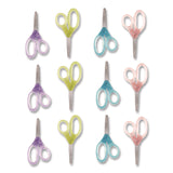 Westcott® Jellies Kids Scissors, 5" Long, Straight Assorted Handle Colors, 12/Pack (ACM67548) 1 Dozen
