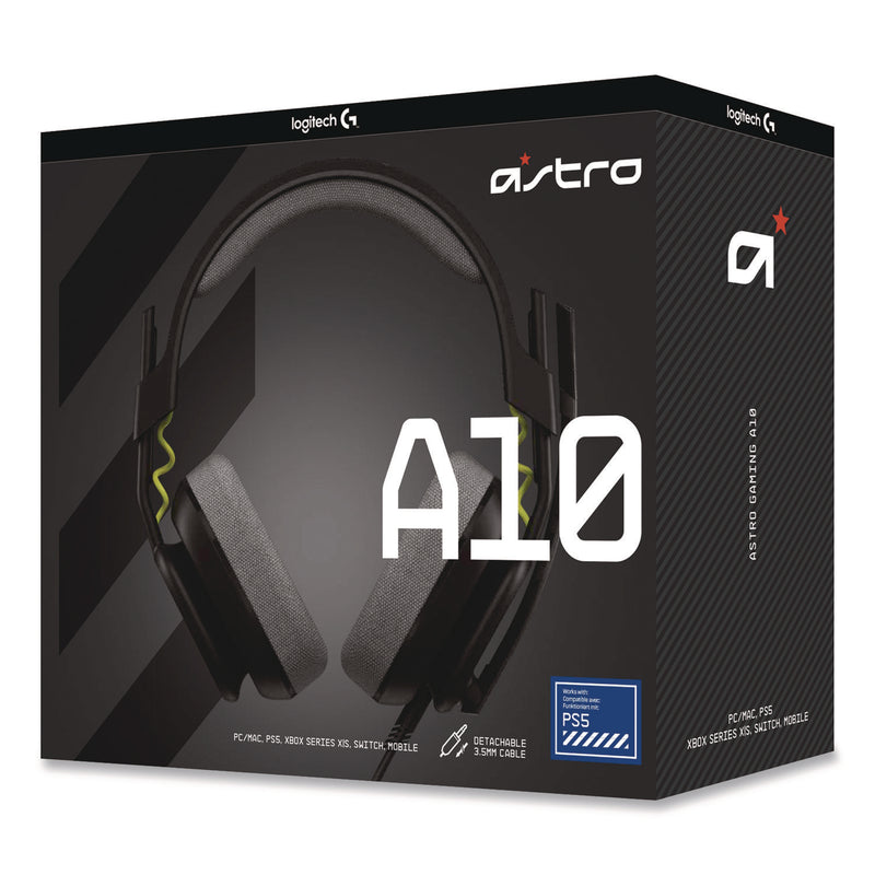 Astro A10 Over-the Ear Gaming Headset with Mic for Playstation, Black (ASR939002055) Each