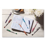 BIC® Gel-ocity STIC Gel Pen, Stick, Medium 0.7 mm, Randomly Selected Ink and Barrel Color Assortment, 14/Pack (BICRGSMP14AST) Pack of 14