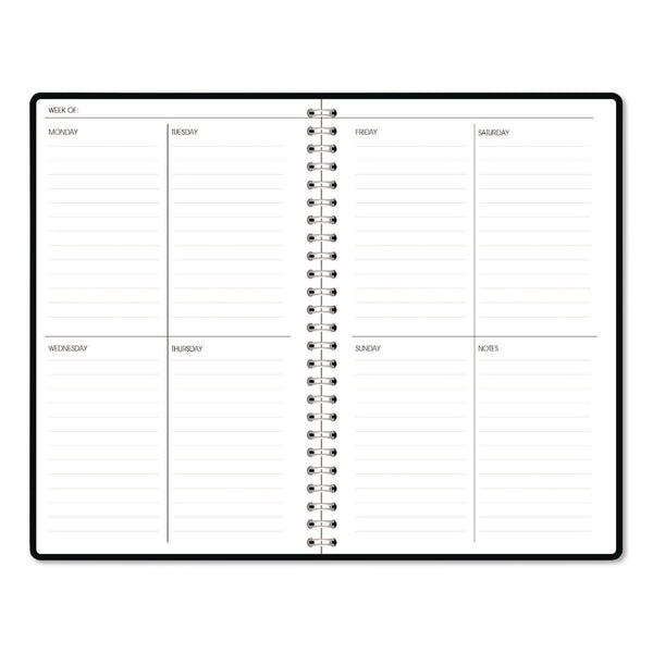 House of Doolittle™ Recycled Non-Dated Monthly/Weekly Planner, Gold and Smoke, Multicolor Cover, Undated (HOD212148) Each