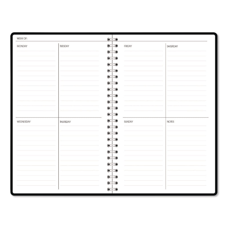 House of Doolittle™ Recycled Non-Dated Monthly/Weekly Planner, Gold and Smoke, Multicolor Cover, Undated (HOD212148) Each