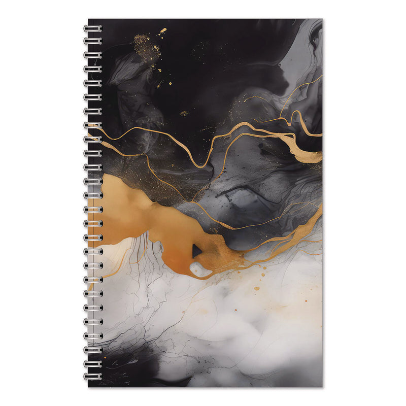House of Doolittle™ Recycled Non-Dated Monthly/Weekly Planner, Gold and Smoke, Multicolor Cover, Undated (HOD212148) Each