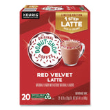 The Original Donut Shop® Red Velvet One-Step Latte K-Cup, 20/Box (DSP5000362053) Box of 20