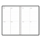 House of Doolittle™ Recycled Non-Dated Monthly/Weekly Planner, Cherry Blossoms, Black/White Cover, Undated (HOD212152) Each