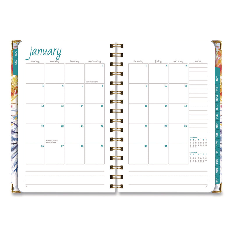 Global Printed Products Seasons Tree Weekly/Monthly Planner, Seasons Tree Artwork, 8 x 5.5, Multicolor Cover, 14-Month: Nov 2024 to Dec 2025 (GPUSPLS255820) Each