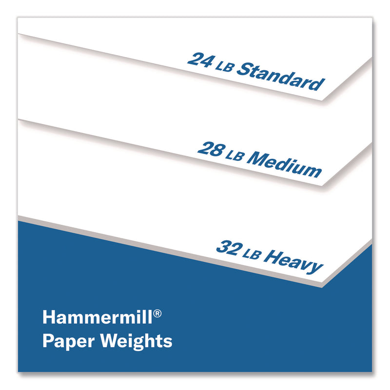 Laser Print Paper, 24 lb, 98 Bright, 8-1/2&quot; x 11&quot;, 10/Carton, Radiant White (HAM104604CT) 10 Reams