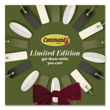 Command® Limited Edition Hooks and Clips, Soot, 3 lb Capacity, 2 Hooks, 8 Clips and 12 Strips/Pack (MMMSTMHP10ESF) Pack of 10