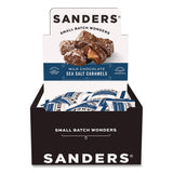 Sanders® Small Batch Wonders Snack-Size Milk Chocolate Sea Salt Caramels, 0.5 oz Individually Wrapped, 48/Box (NDEKAR27163) Box of 48