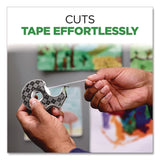 Scotch™ Stainless Steel Refillable Tape Dispenser with 2 Rolls 0.75" x 550" Tape (MMM123R) Each