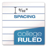 Oxford Poly Composition Books, Medium/College Rule, Assorted Cover Colors, (100) 9.75 x 7 Sheets, 6/Pack (OXF64957) Pack of 6
