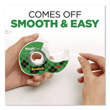 Scotch™ Magic Tape in Handheld Dispenser, 1" Core, 0.75" x 24.9 ft., Clear, 2/Pack (MMM2105) Pack of 2