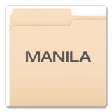 Pendaflex® Standard Manila File Folders, 1/3-Cut Tabs: Left Position, Legal Size, Manila, 100/Box (PFX753131) Box of 100