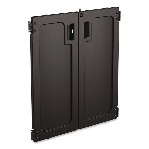 Lockable Door Accessory for Suncast Commercial Full-Size Housekeeping Carts HKC1000/HKC2000, Plastic, Black (SUAHKCBMDOOR) Each