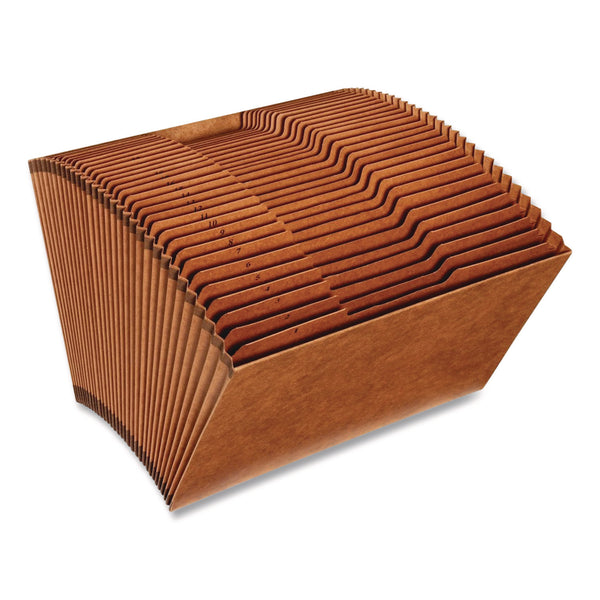 Pendaflex® Heavy-Duty Open-Top Expanding Stadium File, 31 Sections, 1/3-Cut Tabs, Legal Size, Redrope, 5/Box (PFXR219DHDBX) Box of 5