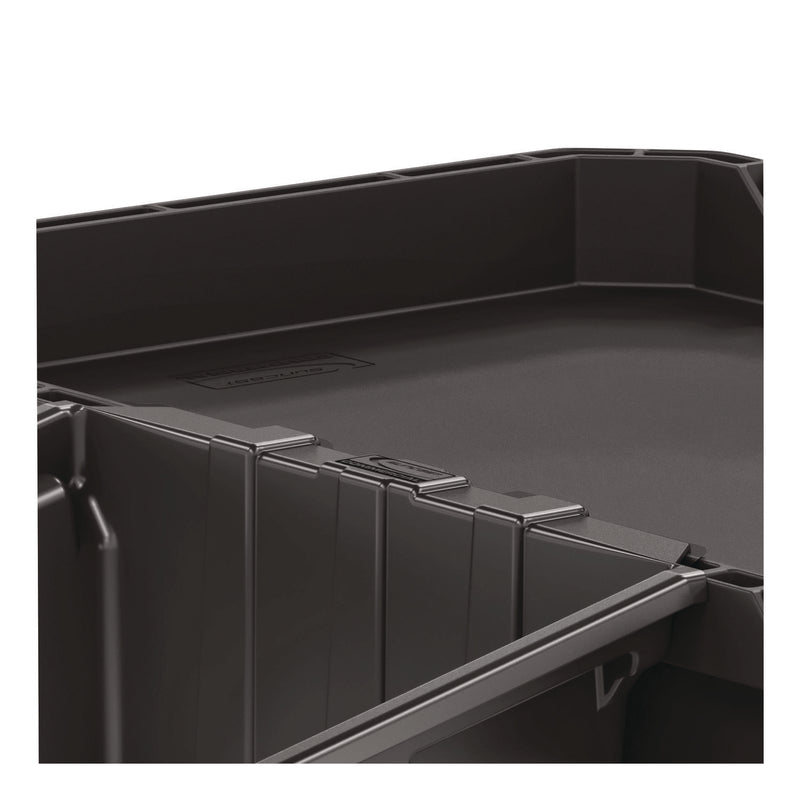 Waste Bin, 8 gal, 12.78" x 17.21" x 22.13", Black, 2/Pack (SUABIN17222) Each