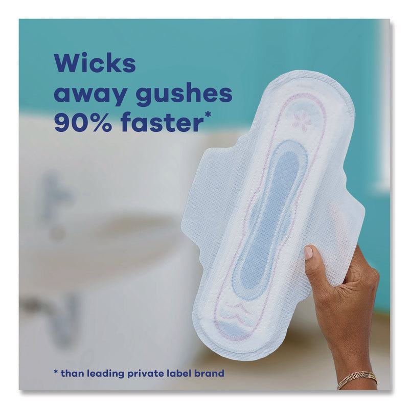 Always® Ultra Thin Pads with Wings, Size 1, Regular Absorbency, 22 Pads/Pack, 12 Packs/Carton (PGC03339) Case of 264