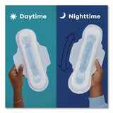 Always® Maxi Long Super Daytime Pad with Wings, Size 2, Super Absorbency, 18/Pack, 8 Packs/Carton (PGC03368) Case of 8