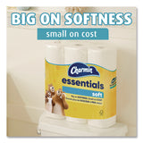 Charmin Essentials Soft Bathroom Tissue, Septic Safe, 2-Ply, White, 330 Sheets/Roll, 9 Rolls/Pack, 4 Packs/Carton (PGC04536) Case of 36