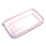 Pep Rally Pencil Pouch, 9.25 x 5.12 x 2.17, Clear/Randomly Assorted Color (RLY61749) Each