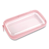 Pep Rally Pencil Pouch, 9.25 x 5.12 x 2.17, Clear/Randomly Assorted Color (RLY61749) Each