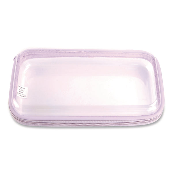 Pep Rally Pencil Pouch, 9.25 x 5.12 x 2.17, Clear/Randomly Assorted Color (RLY61749) Each