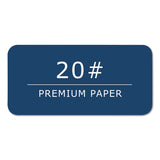 Roaring Spring® Signature Collection Spiralbound Composition Book, Medium/College Rule, Black Marble Cover, (70) 9.75 x 7 Sheets (ROA10111) Each