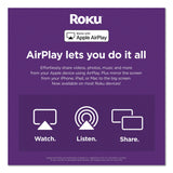 Roku Streaming Stick, Black (ROH3820R2) Each