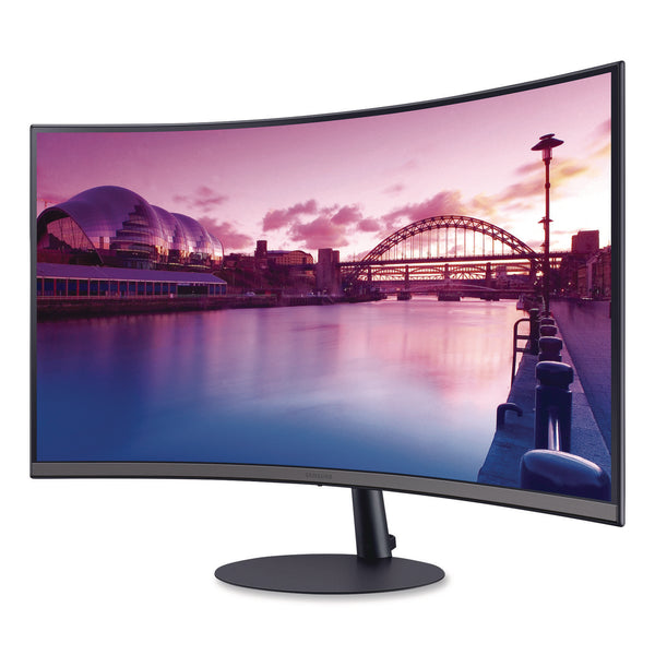 Samsung Curved LED Monitor, 27" Widescreen, VA Panel, 1920 Pixels x 1080 Pixels (SASLS27C392EANX) Each