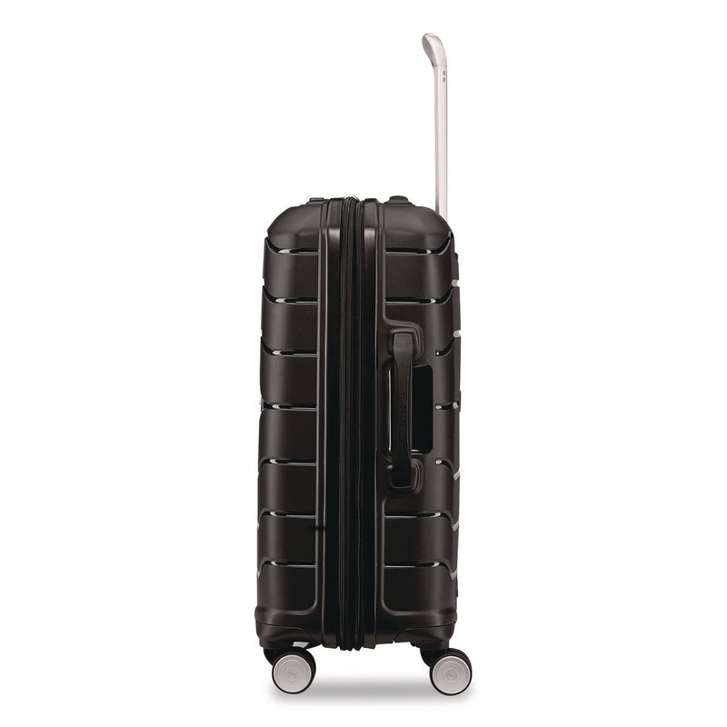 Freeform Hard Side Carry-On Suitcase, Four-Wheeled Spinner, 15.25 x 10 x 21.25, Black (SML782551041) Each