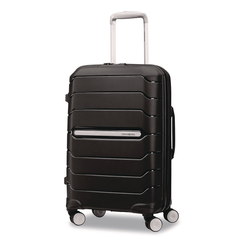 Freeform Hard Side Carry-On Suitcase, Four-Wheeled Spinner, 15.25 x 10 x 21.25, Black (SML782551041) Each